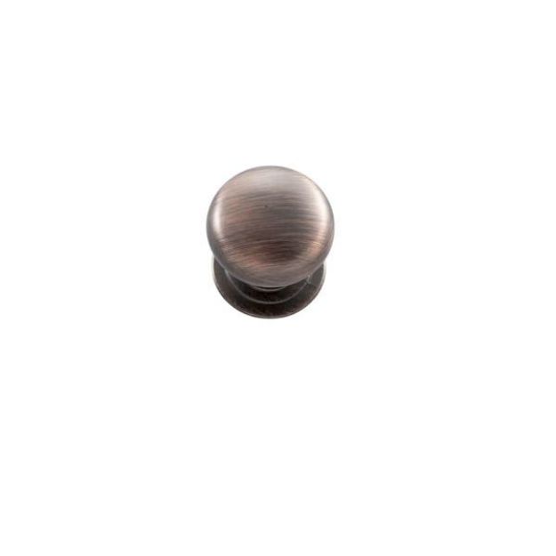 Picture of Kew Round Knob 32mm Antique Copper