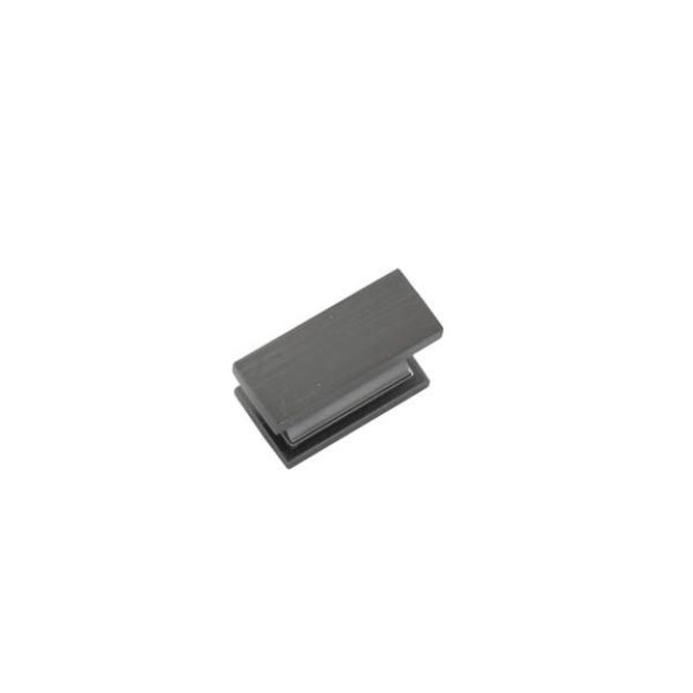 Picture of Kensington Rectangular Knob Black Nickel