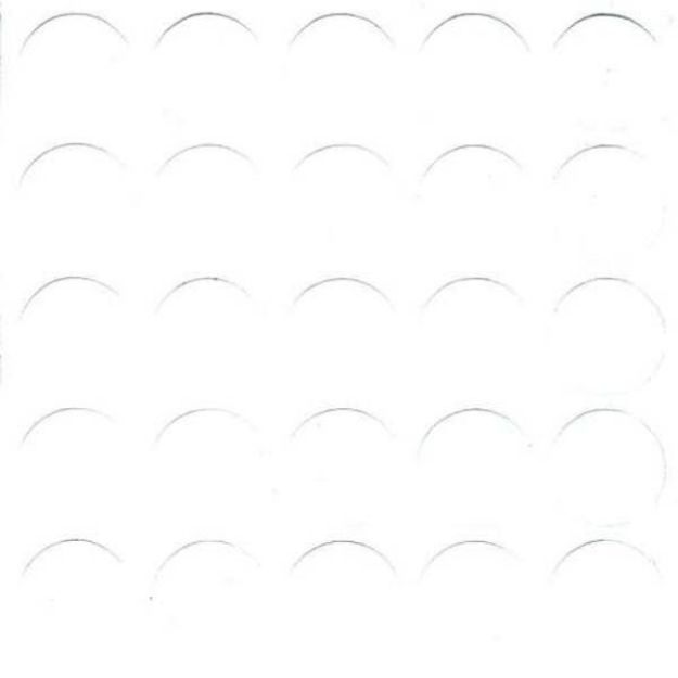 Picture of 14MM 320 COVER CAP (25PCS) White (E980)