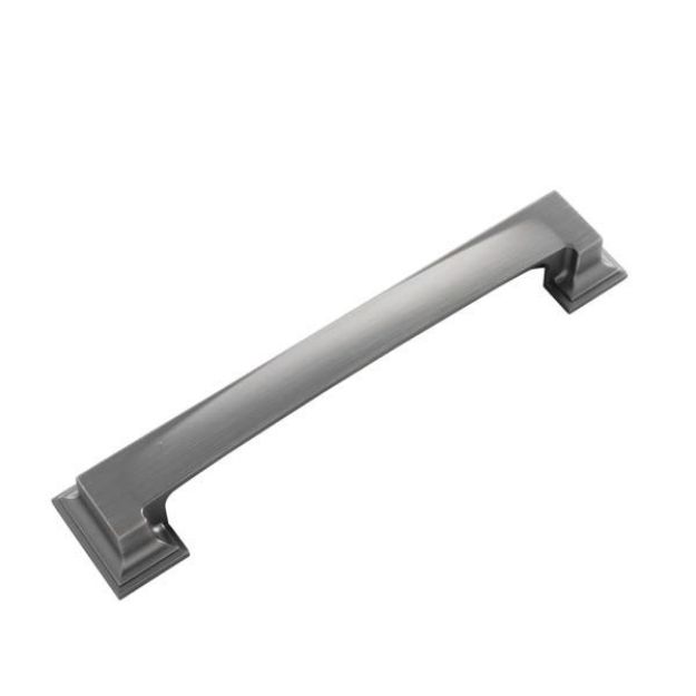 Picture of Kensington Sq Pull Handle 128mm Black Nickel