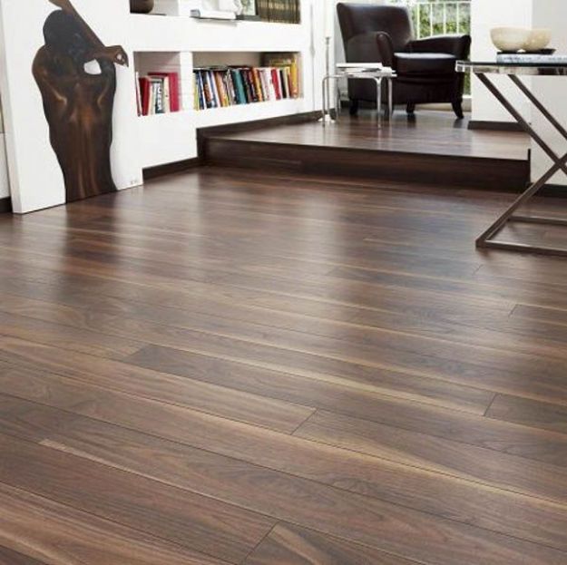 Picture of 7658 DARK WALNUT RF FLOORING 1285X192X12MM (1.77sq Yards) Sold Per Pack