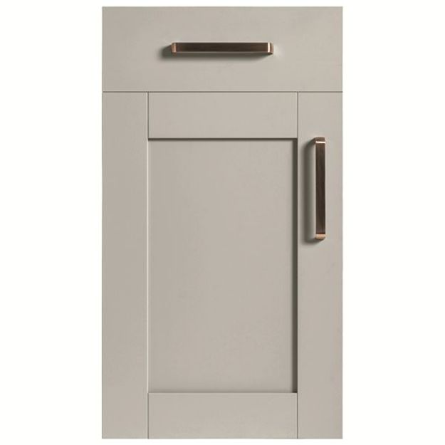 Picture of 355 X 796 Dylan Light Grey Drawer Front