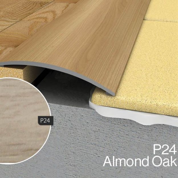 Picture of WRG2 900mm Flat Reducer Adhesive Profile P24 Almond Oak / Sherwood Oak 5985 