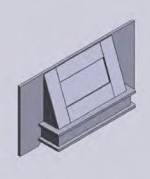 Picture of 1000MM FENWICK LEGNO GRAPHITE CANOPY