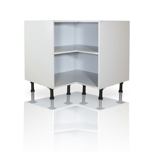 Picture of Grey 900mm Floor Corner Unit 720H X 900W X 900D