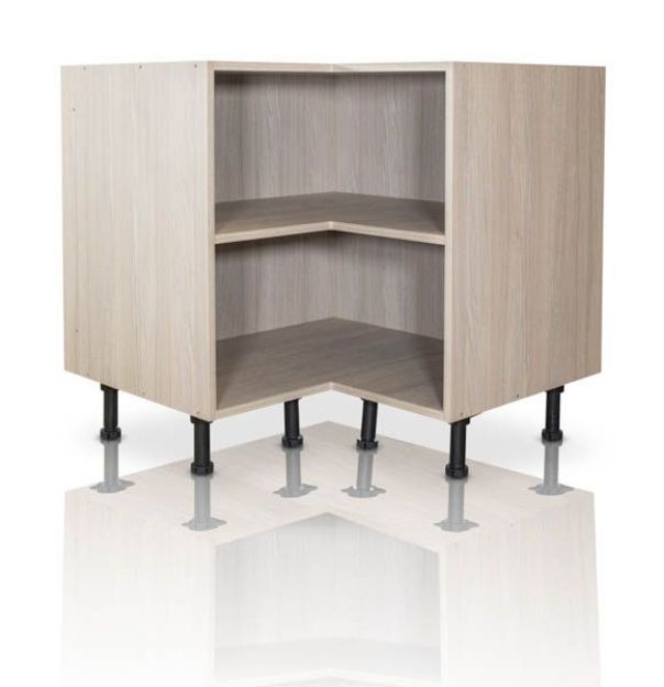 Picture of Urban Oak 900mm Floor Corner Unit 720H X 1000W X 1000D