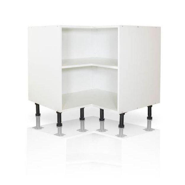 Picture of White 1000mm Floor Corner Unit 720H X 1000W X 1000D