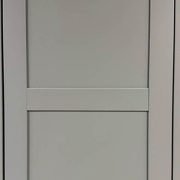 Picture of Harper Cashmere Matt Mid Rail for 446 Bedroom Door (326mm)